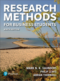 Research Methods For Business Students - Ninth Edition
