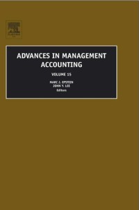 ADVANCES IN MANAGEMENT ACCOUNTING Volumes 15