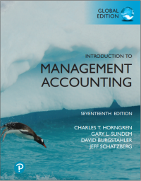 Introduction to Management Accounting - Seventeenth Edition