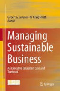 Image of Managing Sustainable Business: An Executive Education Case and Textbook